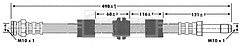 Borg & Beck - BRAKE HOSE - BBH6708 - Fits: VW Sharan, Ford Galaxy 95-