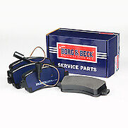 Borg & Beck - REAR BRAKE PADS - BBP2560 - Fits: PSA Jumper,Boxer;Ducato 07/14-