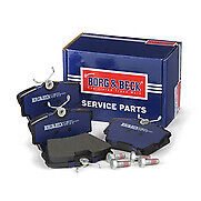 Borg & Beck - REAR BRAKE PADS - BBP1813 - Fits: Vauxhall Vivaro,Traffic 01-