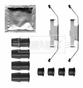 Borg & Beck - FITTING KIT - PADS - BBK1630 - Fits: BMW X1 (F48) 08/13-