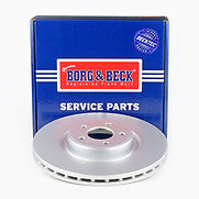 Borg & Beck - BRAKE DISC SINGLE - BBD6265S - Fits: Focus II 2.5 RS 2009-07/11