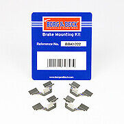 Borg & Beck - FITTING KIT - PADS - BBK1222 - Fits: Citroen,Peugeot 05/04-