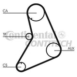 ContiTech - TIMING BELT - CT685 - Fits: Ford 1.3,1.6 OHC