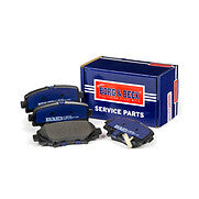 Borg & Beck - REAR BRAKE PADS - BBP2458 - Fits: Mazda 3 (BM5) 07/13-