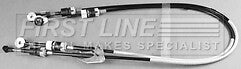 First Line - GEAR CONTROL CABLE - FKG1129 - Fits: Ford Fiesta VI Petrol 4cyl 12-