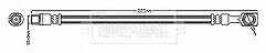 Borg & Beck - BRAKE HOSE - BBH6828 - Fits: GM Asta G,Astra Van,Zafira