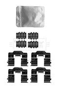 Borg & Beck - FITTING KIT - PADS - BBK1604 - Fits: PSA C-Elysse,301 11/12-