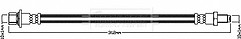 Borg & Beck - BRAKE HOSE - BBH8453 - Fits: Toyota L.Cruiser 3.0 02-09