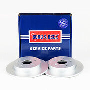 Borg & Beck - BRAKE DISC PAIR - BBD5168 - Fits: Suzuki Swift 1.6 10/06-