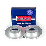 Borg & Beck - BRAKE DISC PAIR - BBD4065 - Fits: Audi,Skoda,VW,Seat. 96- rear