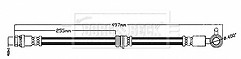 Borg & Beck - BRAKE HOSE - BBH8697 - Fits: Mazda 6(GJ,GL) 12/12-
