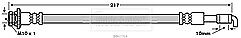 Borg & Beck - BRAKE HOSE - BBH7704 - Fits: Nissan Juke (J15) 2010-
