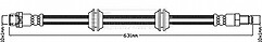 Borg & Beck - BRAKE HOSE - BBH8651 - Fits: MERCEDES M Class (W164) 05-11