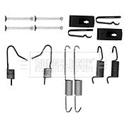 Borg & Beck - FITTING KIT - SHOES - BBK6167 - Fits: Nissan Qashqai 07-