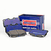 Borg & Beck - BRAKE PADS - BBP2002 - Fits: Toyota Hilux 4x4 07/05-