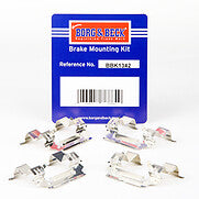Borg & Beck - FITTING KIT - PADS - BBK1342 - Fits: Nissan Patrol (Y61) 00-10