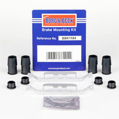 Borg & Beck - FITTING KIT - PADS - BBK1584 - Fits: BMW 1 Series(F20,21) 11/10-