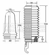 First Line - STEERING GAITER KIT - FSG3225 - Fits: Citroen Saxo - manual