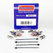 Borg & Beck - FITTING KIT - PADS - BBK1511 - Fits: Mercedes CLS(C219) 10/04-