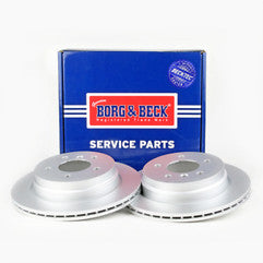 Borg & Beck - BRAKE DISC PAIR - BBD5144 - Fits: BMW 3 Series 320si 06 -