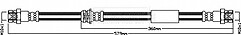 Borg & Beck - BRAKE HOSE - BBH8418 - Fits: Audi TT,TT Roadster 07-14