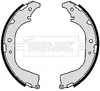 Borg & Beck - BRAKE SHOES - BBS6182 - Fits: Toyota Hi-Lux 97-01