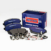 Borg & Beck - FRONT BRAKE PADS - BBP1652 - Fits: Honda Accord/Almera Tino 98-