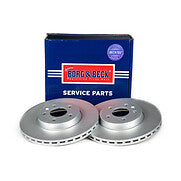 Borg & Beck - BRAKE DISC PAIR - BBD4689 - Fits: Audi A4, A5 Coupe 08 -