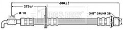 Borg & Beck - BRAKE HOSE - BBH7214 - Fits: Toyota Avensis,Corolla