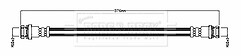 Borg & Beck - BRAKE HOSE - BBH8818 - Fits: Ranger (TKE) 2011-