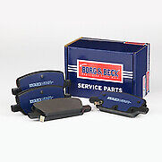 Borg & Beck - BRAKE PADS - BBP2863 - Fits: Model 3 01/17-