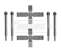 Borg & Beck - FITTING KIT - PADS - BBK1193 - Fits: Mercedes Benz, Volvo