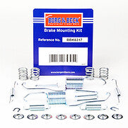 Borg & Beck - FITTING KIT - SHOES - BBK6317 - Fits: Toyota RAV-4 08/02-10/05