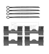 Borg & Beck - FITTING KIT - PADS - BBK1210 - Fits: TAXI TX1,TX2 97-06