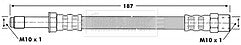 Borg & Beck - BRAKE HOSE - BBH6780 - Fits: Ford Galaxy,VAG Alhambra