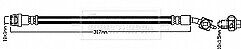 Borg & Beck - BRAKE HOSE - BBH8307 - Fits: Volvo S60,S80,V60,XC60,XC70
