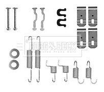 Borg & Beck - FITTING KIT - SHOES - BBK6335 - Fits: Subaru Forester 03/13-