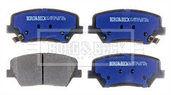 Borg & Beck - FRONT BRAKE PADS - BBP2340 - Fits: Hyundai i30, Kia Cee'd 11/11-