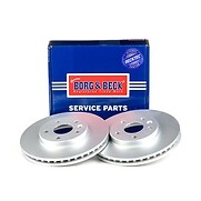 Borg & Beck - BRAKE DISC PAIR - BBD5544 - Fits: "Astra K, VII 15"" 06/15-"