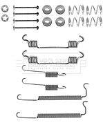 Borg & Beck - FITTING KIT - SHOES - BBK6212 - Fits: Chevr. Aveo,Kalos, Lacetti 05-