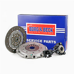 Borg & Beck - CLUTCH 3IN1 CSC KIT - HKT1603 - Fits: C4 Picasso, 3008 1.6 Hdi Valeo DMF 10-03/17