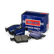 Borg & Beck - REAR BRAKE PADS - BBP2402 - Fits: "VAG A3,Leon,Golf 15""wheels 12-"
