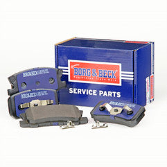 Borg & Beck - Rear Brake Pads - BBP1758 - Fits: Mitsubishi Shogun 00-
