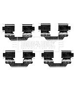 Borg & Beck - FITTING KIT - PADS - BBK1326 - Fits: Mercedes A Class(W169) 09/04-