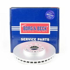 Borg & Beck - BRAKE DISC SINGLE - BBD5707S - Fits: Lexus GS300, LS400 92-95 Frt