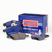 Borg & Beck - FRONT BRAKE PADS - BBP2022 - Fits: Ford Volvo Mondeo S80 V70 06-
