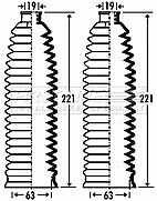 First Line - STEERING GAITER KIT - FSG3271 - Fits: Audi A6 2004-on