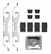 Borg & Beck - FITTING KIT - PADS - BBK1668 - Fits: Galaxy III, S-Max II 01-15-