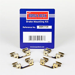 Borg & Beck - FITTING KIT - PADS - BBK1739 - Fits: BMW 5 Series, X3, X4, X5 09/2016-