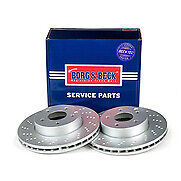 Borg & Beck - BRAKE DISC PAIR - BBD4800 - Fits: Mercedes C Class (W204) 07-